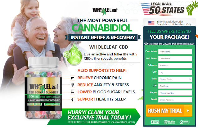 WholeLeaf CBD Gummies â€“ What Do Customers Say WholeLeaf CBD Gummies