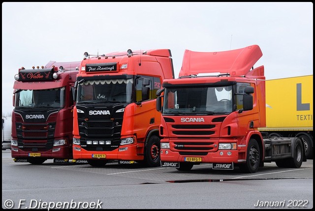 Scania Line up Valke piet Zantingh-BorderMaker 2022