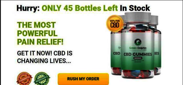 Green Dolphin CBD Gummies Picture Box