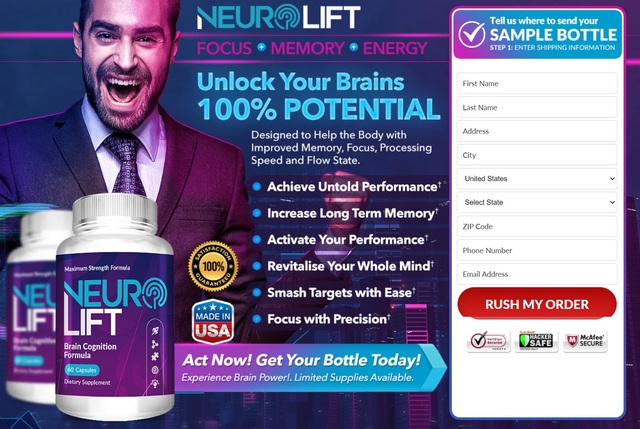Neuro-Lift-Brain Neuro Lift Reviews, Working & Price For Sale In The USA