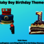 birthday themes - budding star