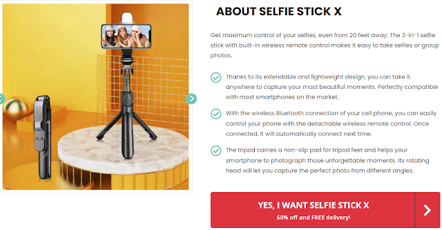 What Is The Selfie Stick Gadget Selfie Stick