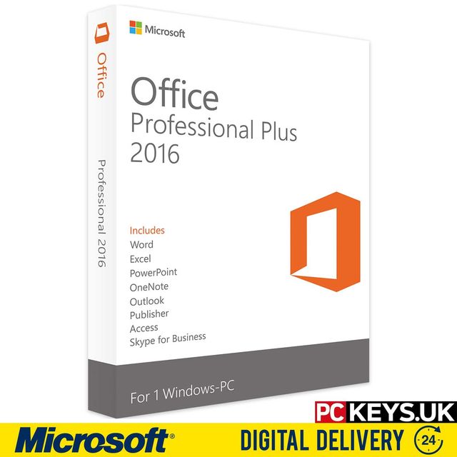 Microsoft office 2016 professional plus pckeysuk73
