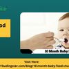 Baby Food Chart - budding star