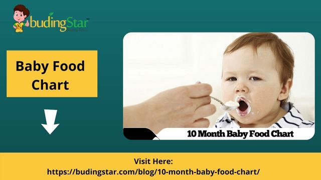 Baby Food Chart budding star