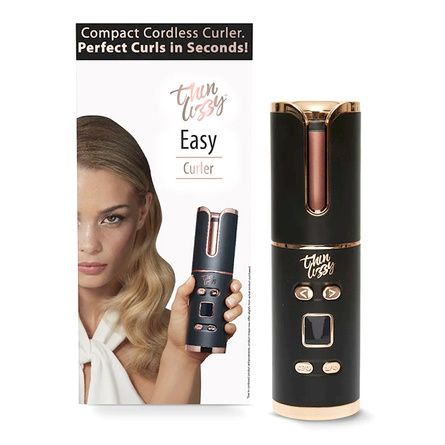 Thin Lizzy Easy Curler Auto Curler - Black Picture Box