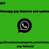 Whatsapp pay features and u... - photo