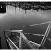 Comox Docks 2021 23 - Black & White and Sepia