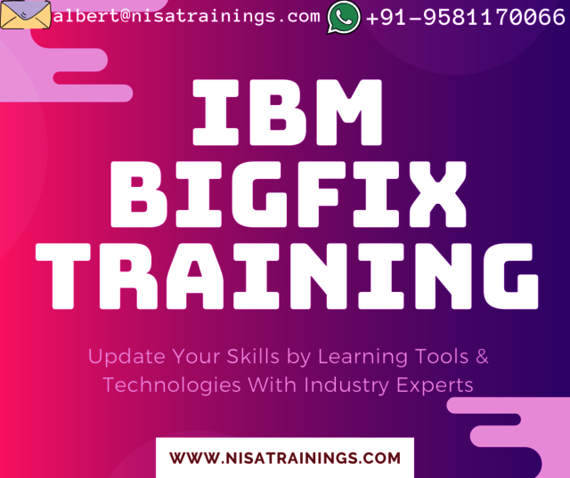 IBM-BigFix-Training Nisa