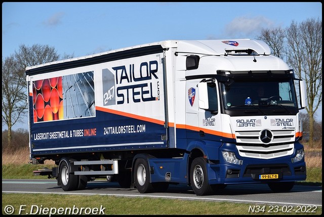 99-BLT-8 MB MP4 Tailor Steel-BorderMaker Rijdende auto's 2022