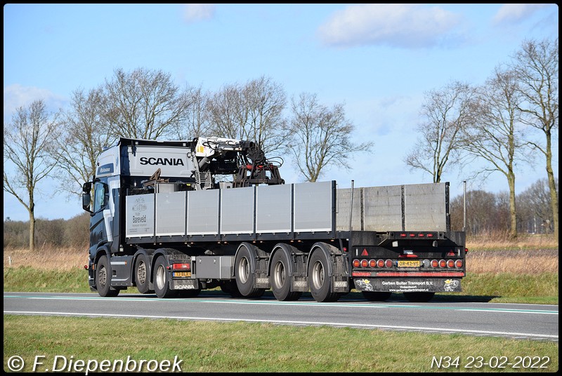 13-BLX-8 Scania R450 Gerben Buiter2-BorderMaker - Rijdende auto's 2022