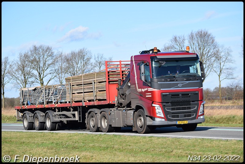 38-BNS-4 Volvo FH4 Wigchers-BorderMaker - Rijdende auto's 2022