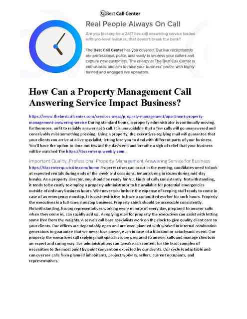 The Best Call Center Picture Box