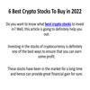 6 Best Crypto Stocks To Buy... - Cryptocurrency