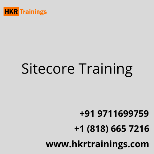 Sitecore Training Sitecore Training