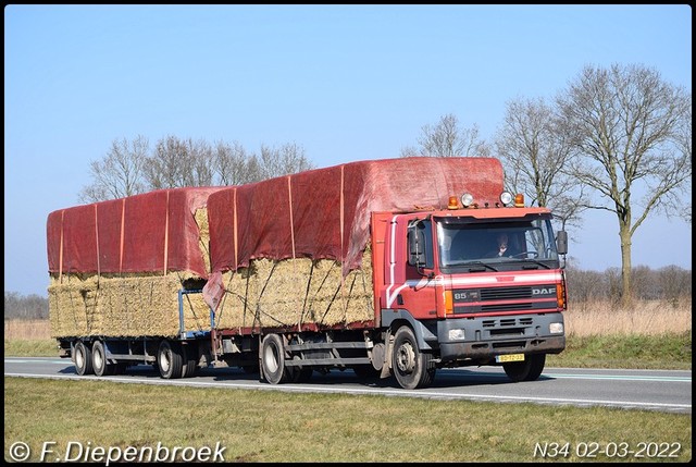 BD-TZ-33 DAF 85 360 Bekkedam Dalfsen-BorderMaker Rijdende auto's 2022