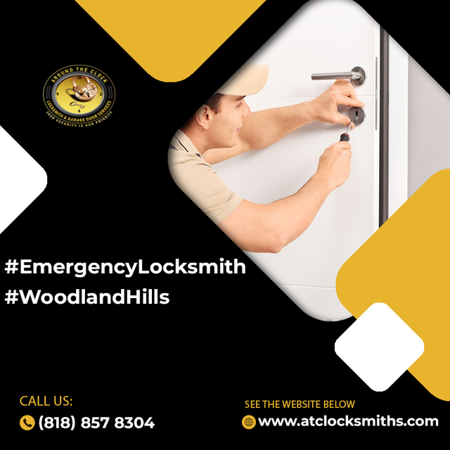 Emergency Locksmith Woodland Hills (1) Around The Clock Locksmith & Garage Door Services
