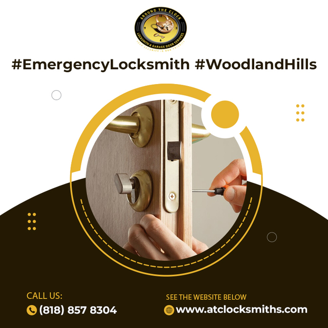 Emergency Locksmith Woodland Hills Around The Clock Locksmith & Garage Door Services