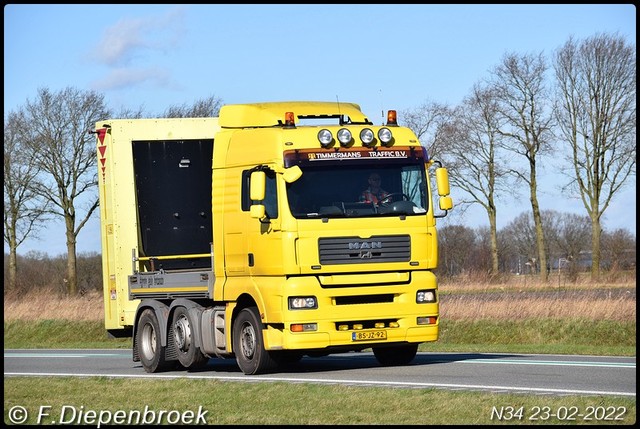 BS-JZ-92 MAN TGA Timmermans-BorderMaker Rijdende auto's 2022