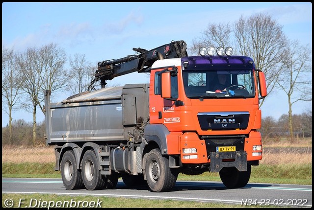 BX-TV-91 MAN TGS Coonen-BorderMaker Rijdende auto's 2022