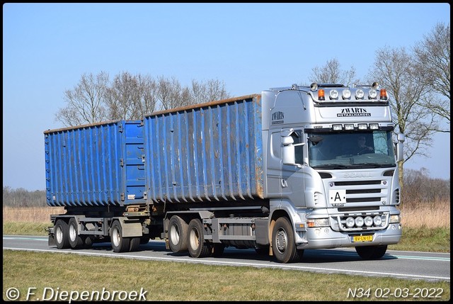 BV-LN-17 Scania R620 Zwarts Metaalhandel Enschede- Rijdende auto's 2022