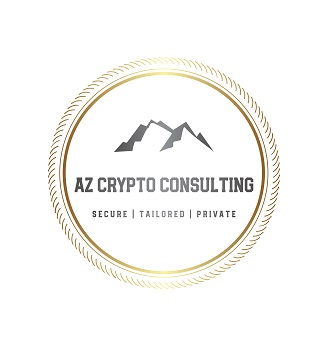 Color logo with background AZ Crypto Consulting
