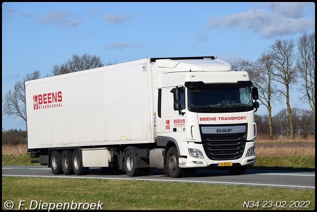 31-BDV-1 DAF 106 Beens Stadskanaal-BorderMaker Rijdende auto's 2022