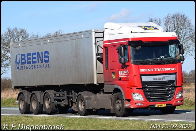 55-BFR-5 DAF 106 Beens Stadskanaal2-BorderMaker Rijdende auto's 2022