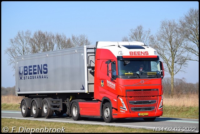 89-BRX-8 Volvo FH5 Beens-BorderMaker Rijdende auto's 2022