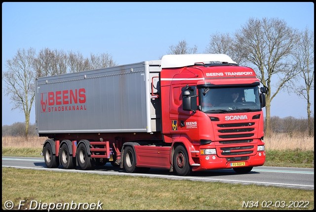 95-BGF-5 Scania R450 Beens-BorderMaker Rijdende auto's 2022