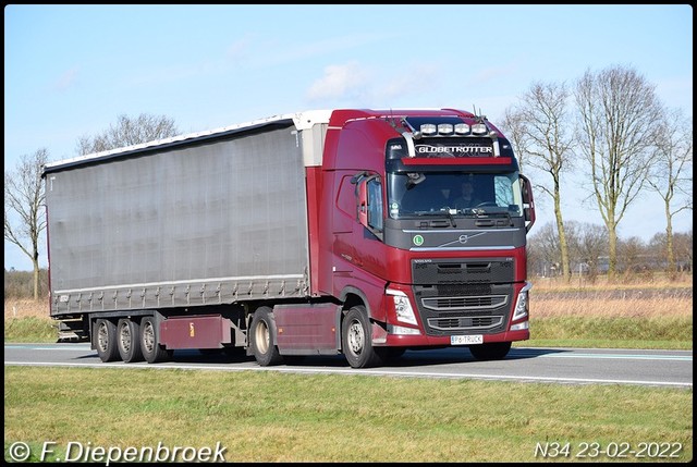 P6 Truck Volvo FH4-BorderMaker Rijdende auto's 2022