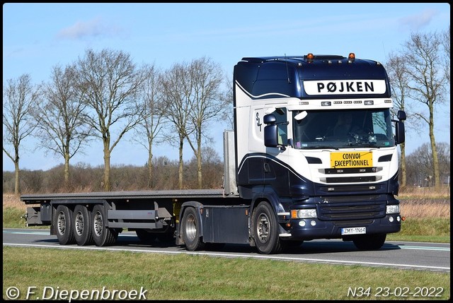 ZMY 1N64 Scania R Pojken-BorderMaker Rijdende auto's 2022
