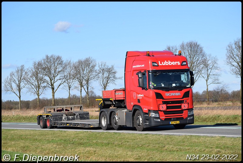 87-BNN-6 Scania R500 Lubbers-BorderMaker - Rijdende auto's 2022