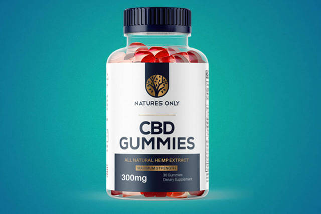 Natures Only CBD Gummies Picture Box