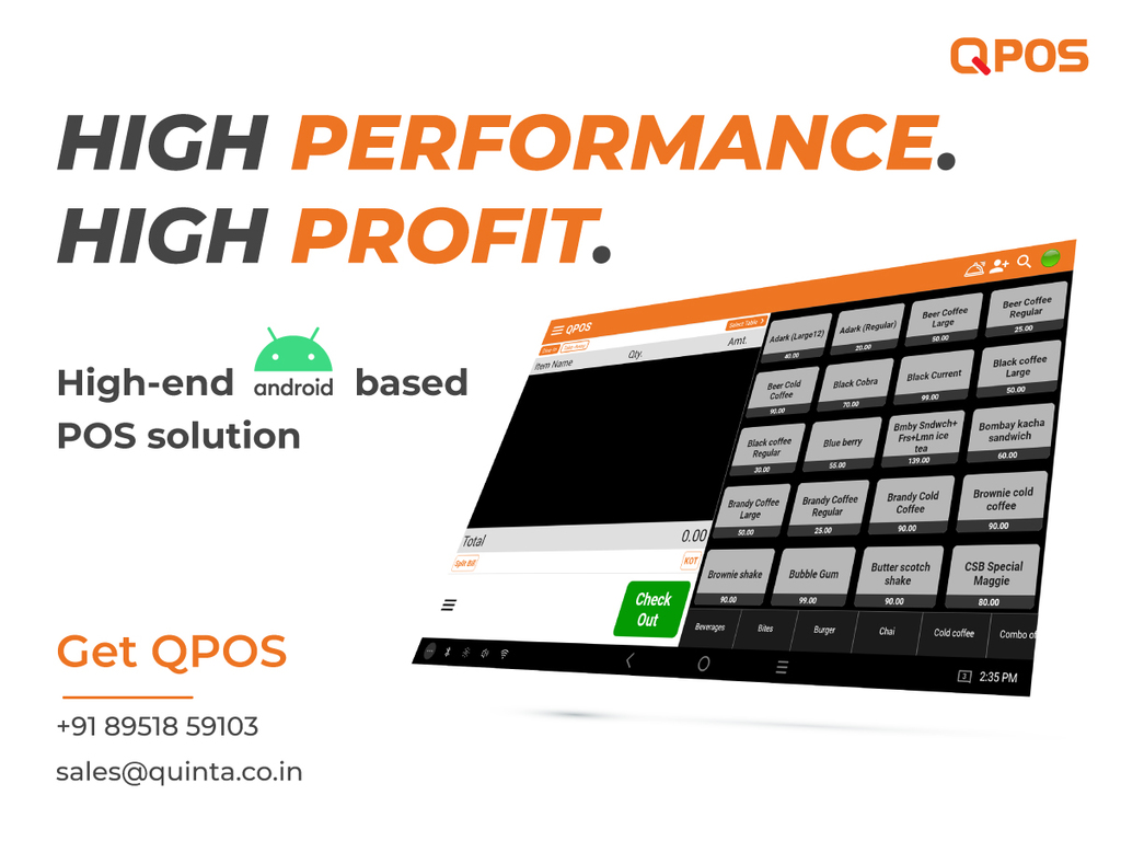 Restaurant Management System QPOS-Restaurant Management Software