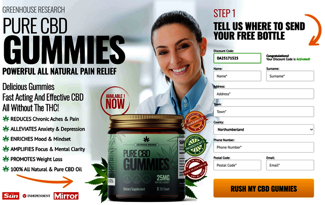 Greenhouse Pure CBD Gummies UK Reviews Greenhouse Pure CBD Gummies UK