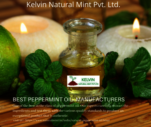 Peppermint Oil Manufacturers Picture Box