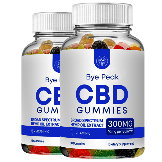 gummies-2bottle-big bye peak cbd gummies
