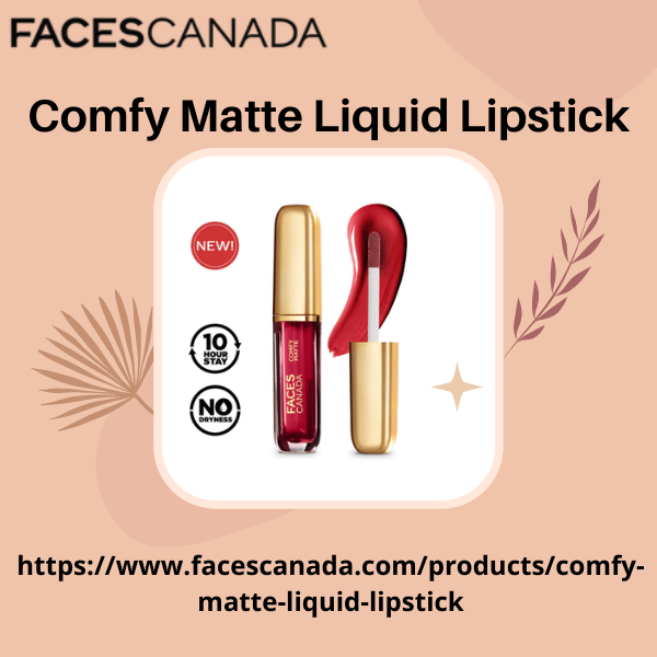 Comfy Matte Liquid Lipstick iecfmr milash canny