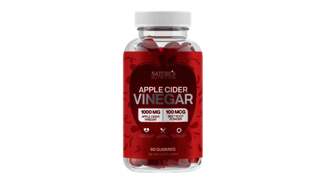 Natureâ€™s Nutrition Apple Cider Vinegar Gummies Natureâ€™s Nutrition Apple Cider Vinegar Gummies