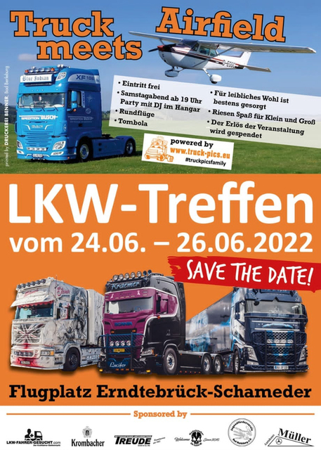 Truck meets Airfield, powered by www.truck-pics TRUCKS & TRUCKING 2022 powered by www.truck-pics.eu, www.lkw-fahrer-gesucht.com, #truckpicsfamily