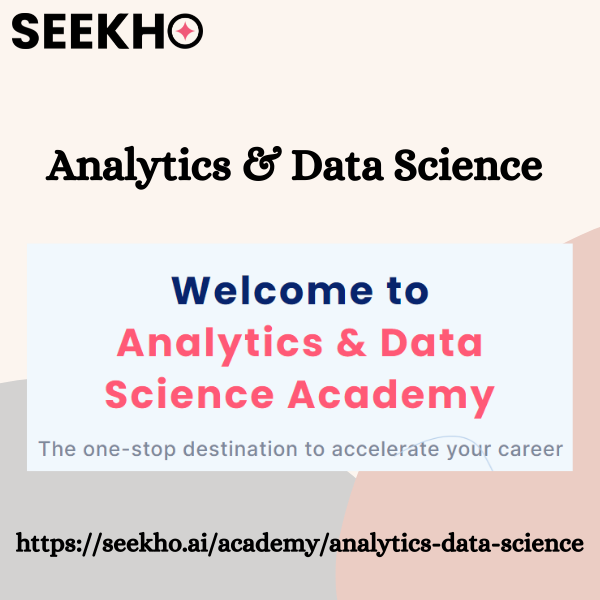 Analytics & Data Science seekho
