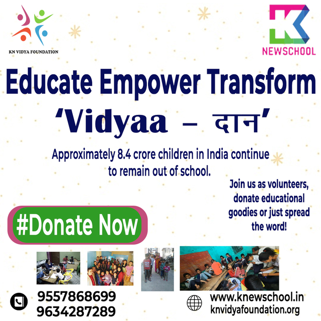 KN vidya foundation - Online Fundraising Platform KN vidya foundation - Donate Online To Charity | Donate For A Child's Education | Crowdfunding Sites | Online Fundraising Platform