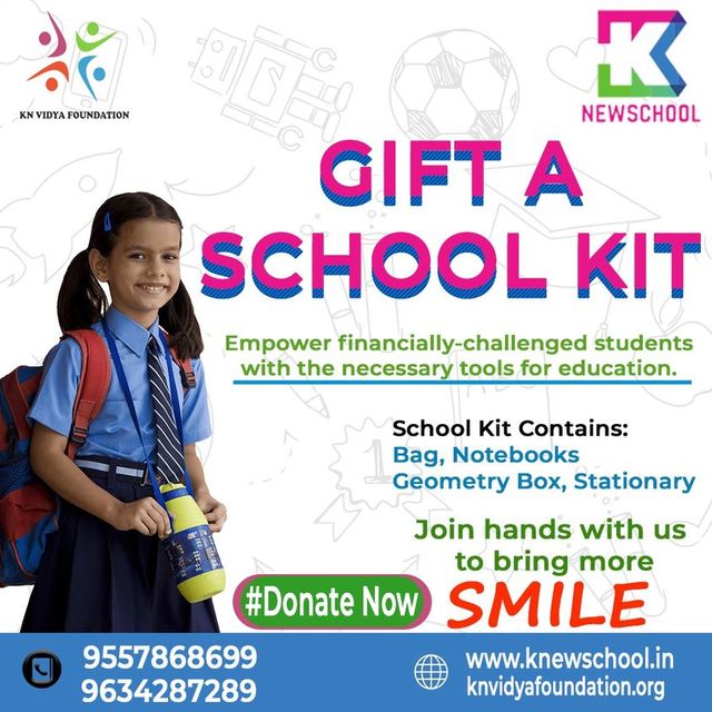 KN vidya foundation - Donate For A Child's Educati KN vidya foundation - Donate Online To Charity | Donate For A Child's Education | Crowdfunding Sites | Online Fundraising Platform