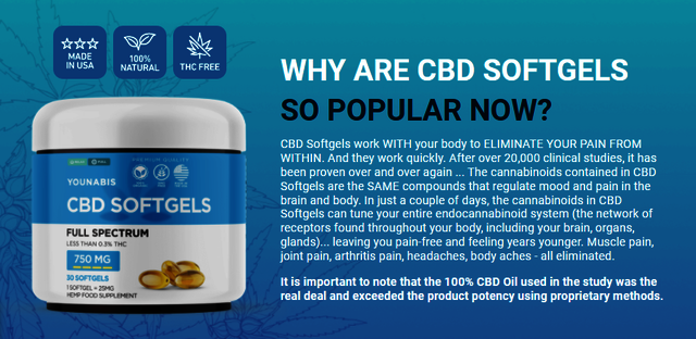 younabis Younabis CBD Softgels