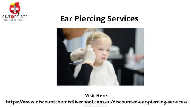 ear piercing healthchemist