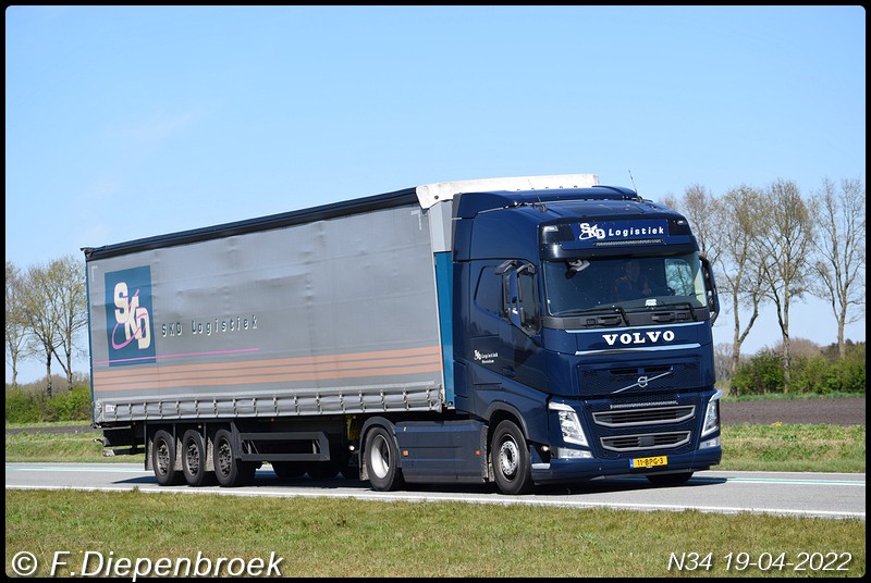 11-BPG-3 Volvo FH4 SKD Logistiek-BorderMaker - Rijdende auto's 2022