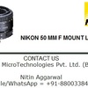 NIKON-50-MM-F-MOUNT-LENS - Picture Box