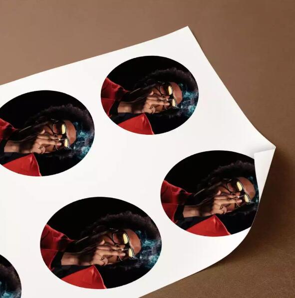 The Weeknd Round Stickers Decorative Stickers Gift The Weeknd Merch