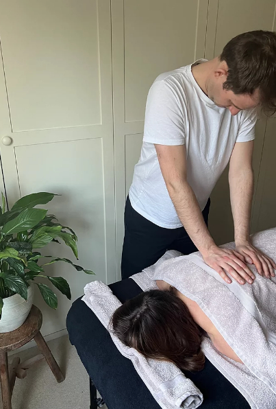 Deep Therapeutic Massage Picture Box